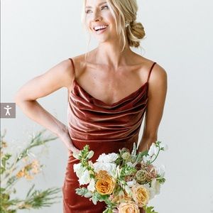 Skye Velvet Revelry Bridesmaid Dress